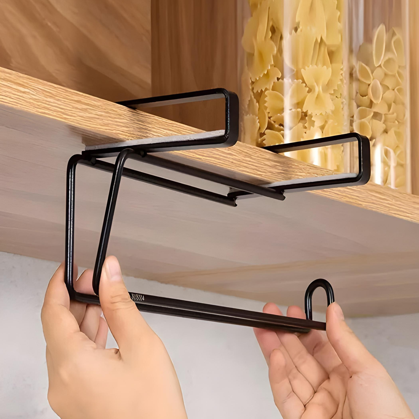 Tissue roll Metal hanger kitchen gadget X1