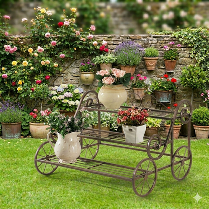 3 Tier Stair Type Victoria Planter Stand