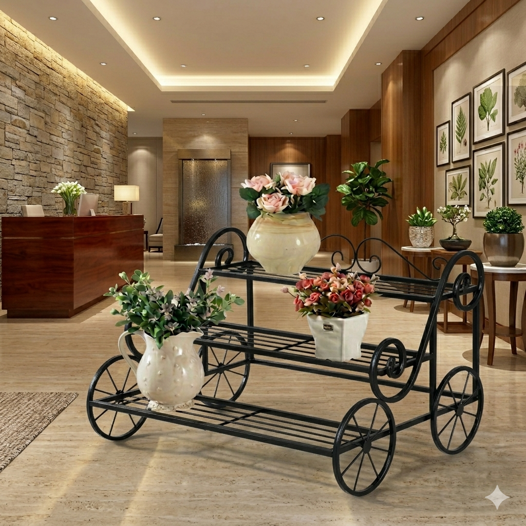 3 Tier Stair Type Victoria Planter Stand