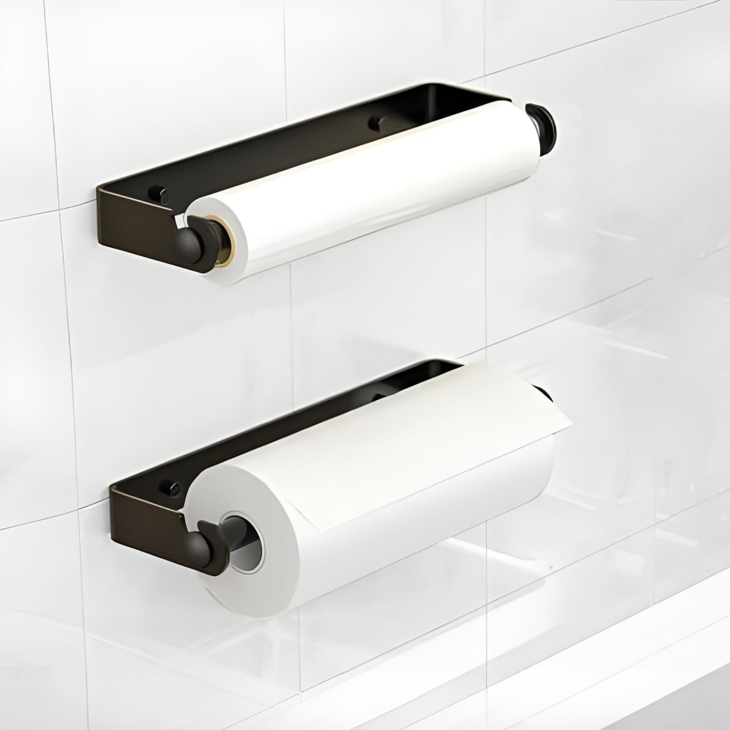 Tissue roll Metal hanger set of 2  KG2