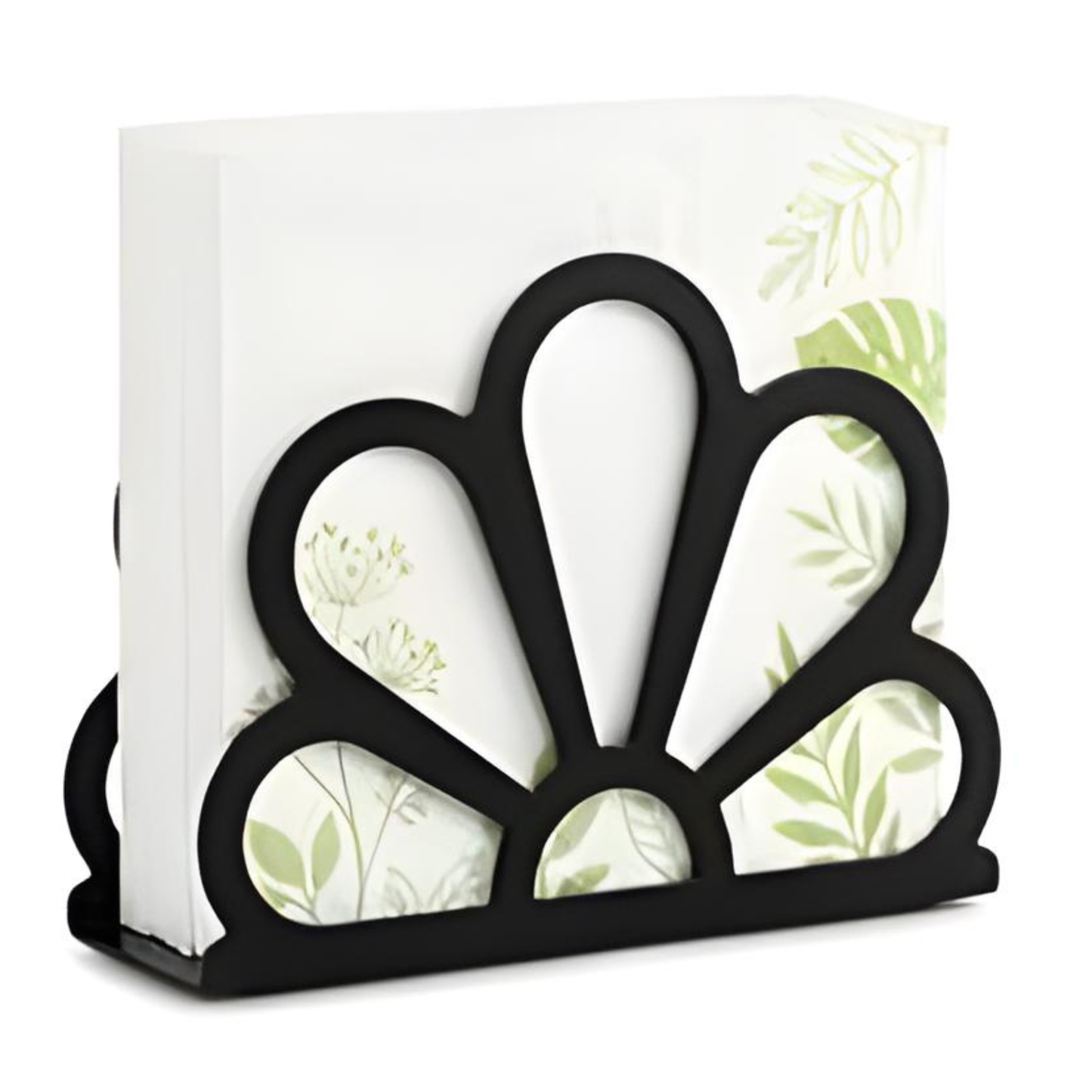 Tissue Stand CNC design TS-FLOWER